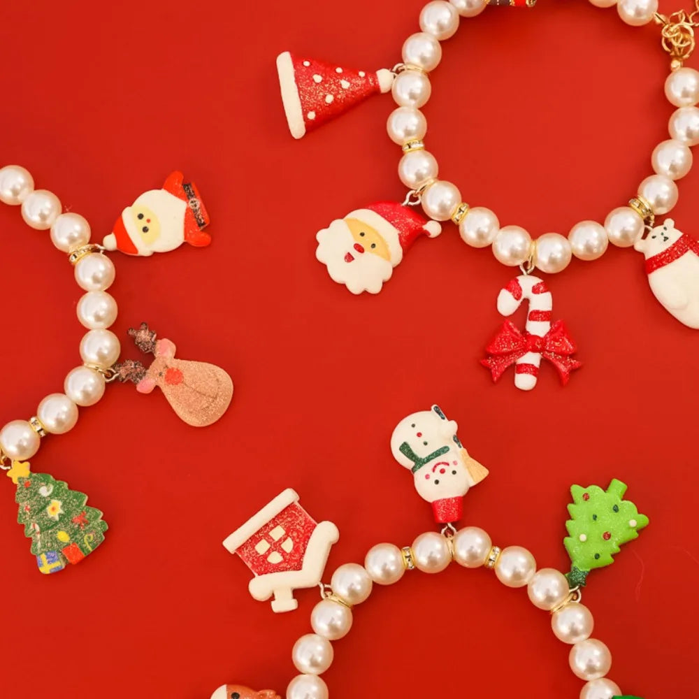 Christmas Collar Pendant Beads