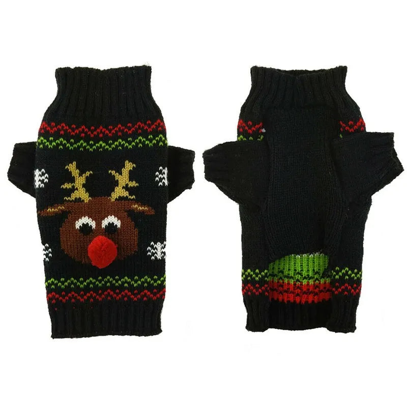 Dog Sweater Christmas Winter Warm