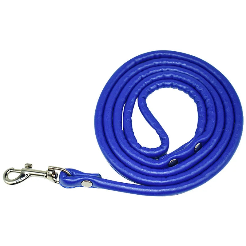 New Dog Leash PU Leather