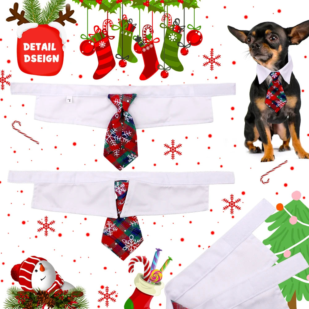 1PC Christmas Neckties For Dogs