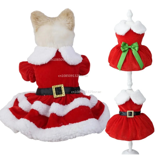 Christmas Dog Dresses