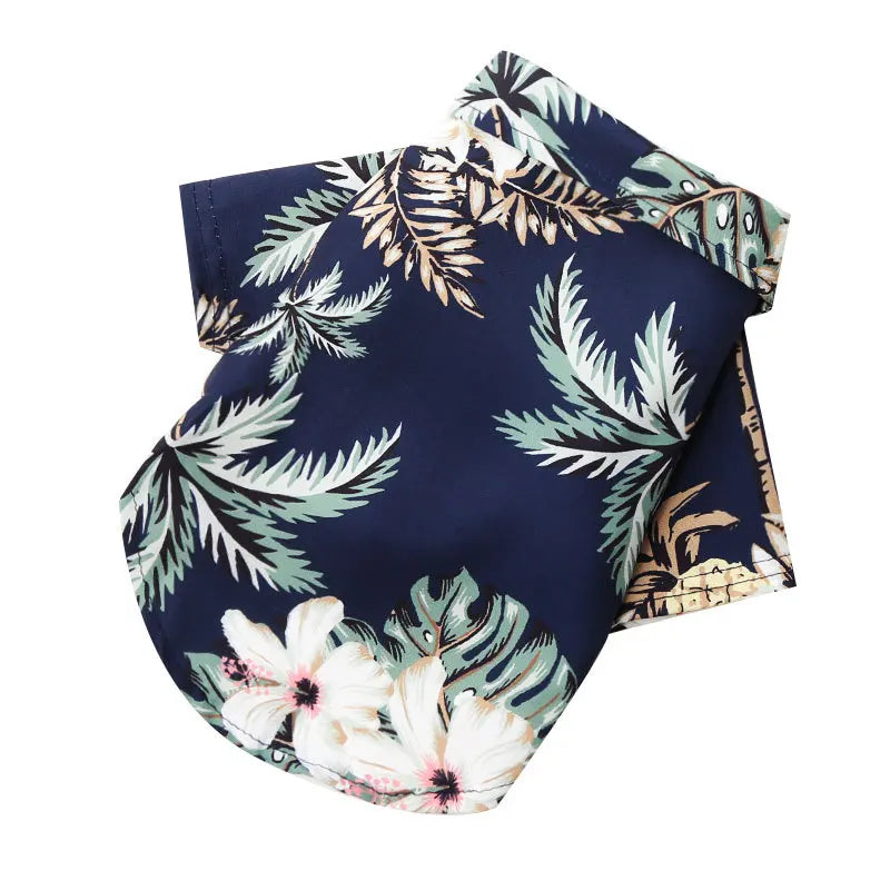 Hawaiian Beach Style Dog Shirt