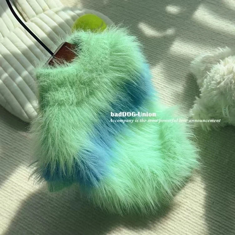 Cute French Fries Printed Soft Cotton Sweater