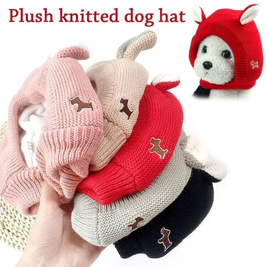 Knitted Dog Hats