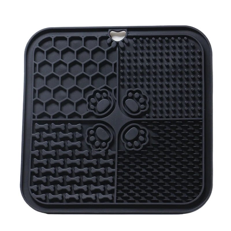11 Colors Pet Slow Feeding Mat With Spatula