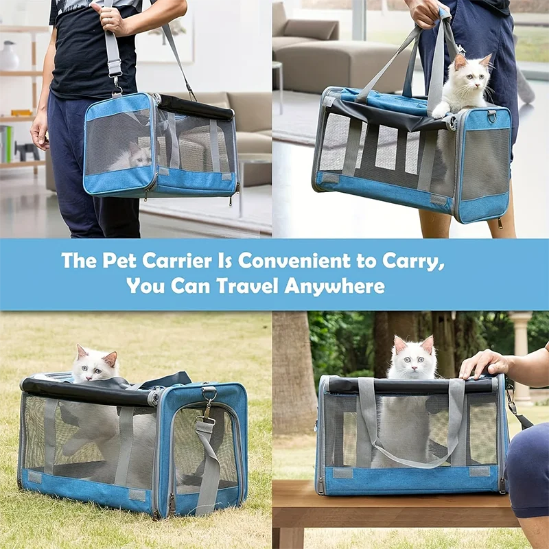 1pc Large Cat Portable Dog Carrier