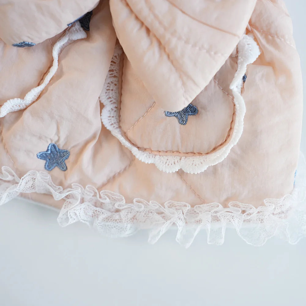 Pet Autumn/Winter Star Embroidered Coat