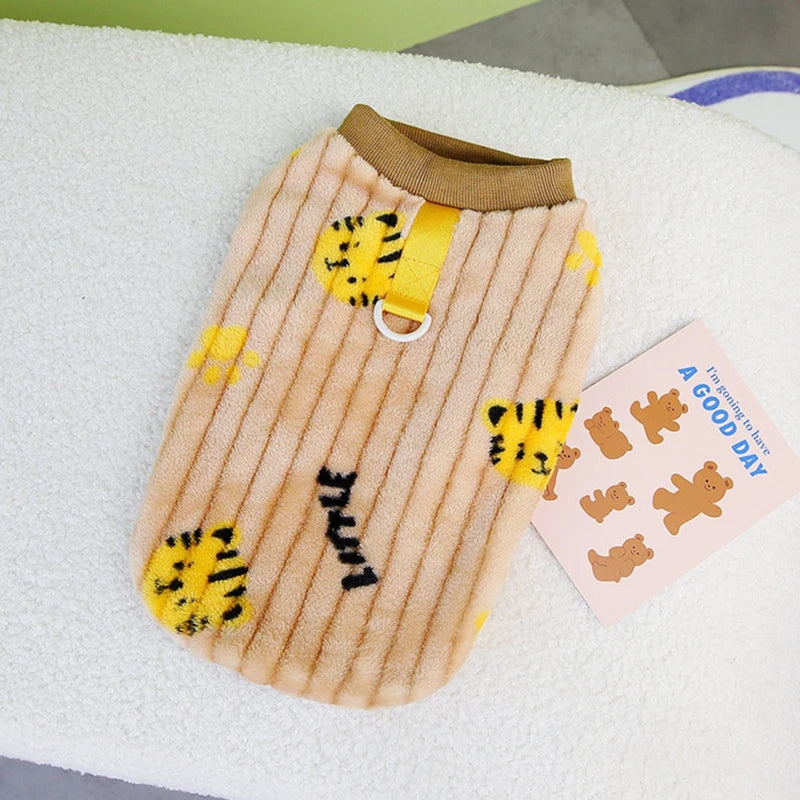 Korean Style Sphynx Cat Sweater with Buckle