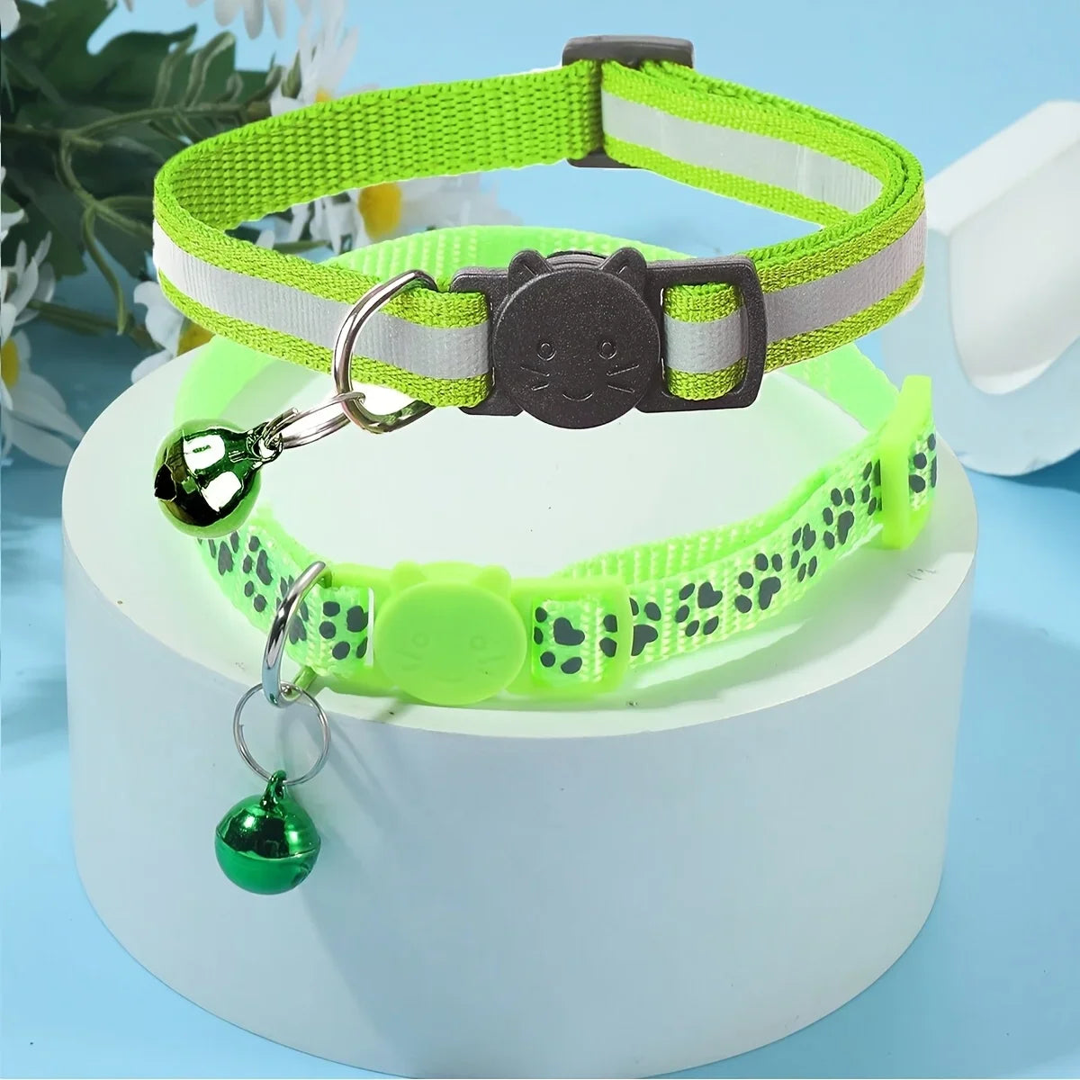 2pcs Reflective Pet Collars,