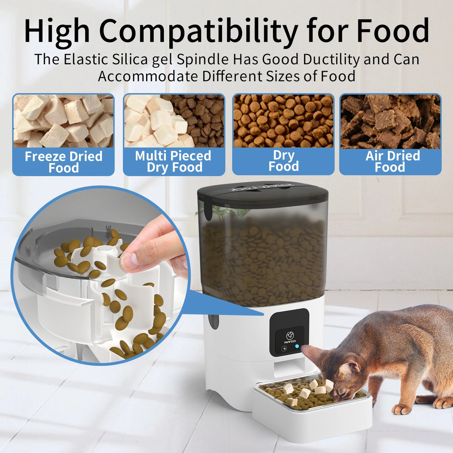 PAPIFEED Smart Automatic Cat Feeders