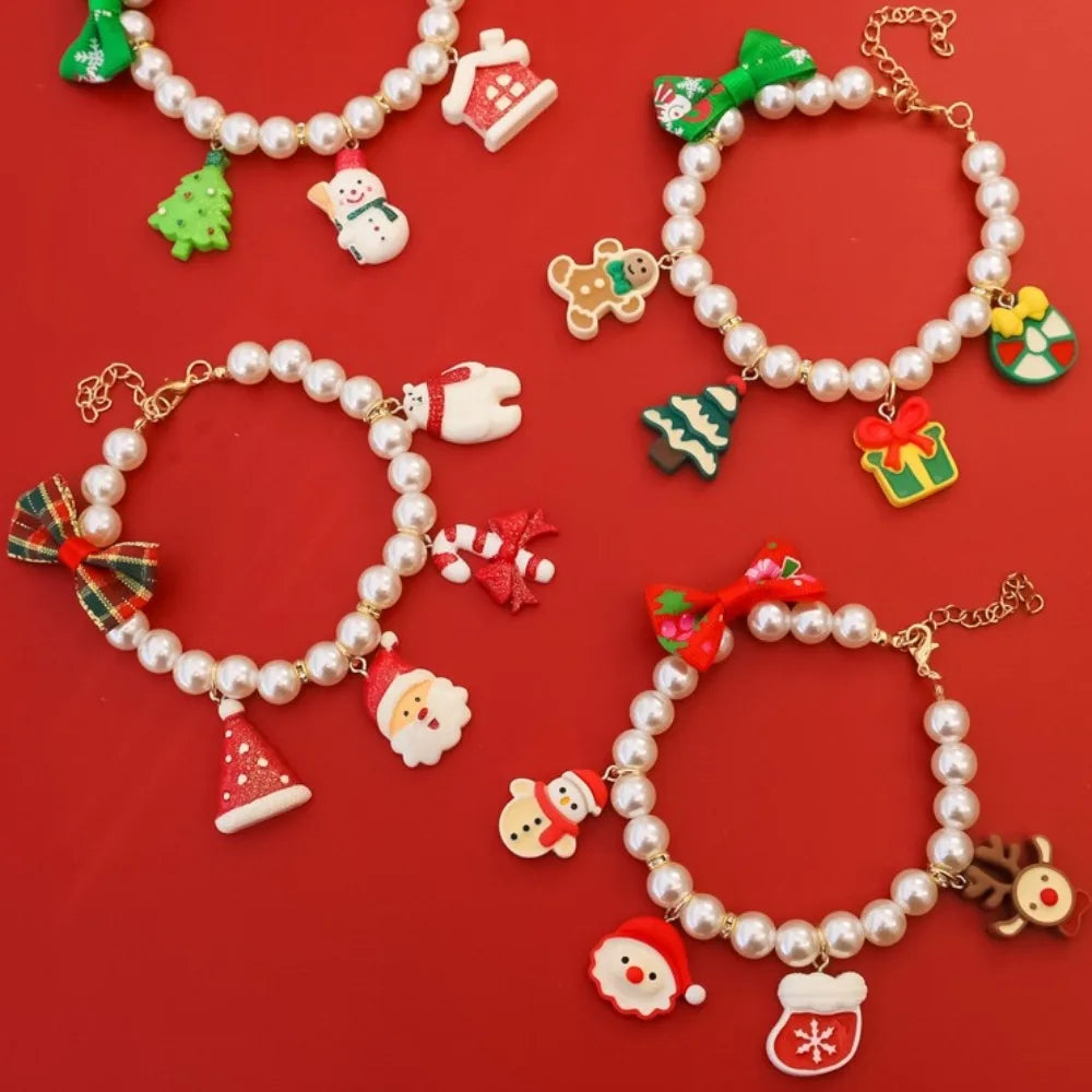 Christmas Collar Pendant Beads