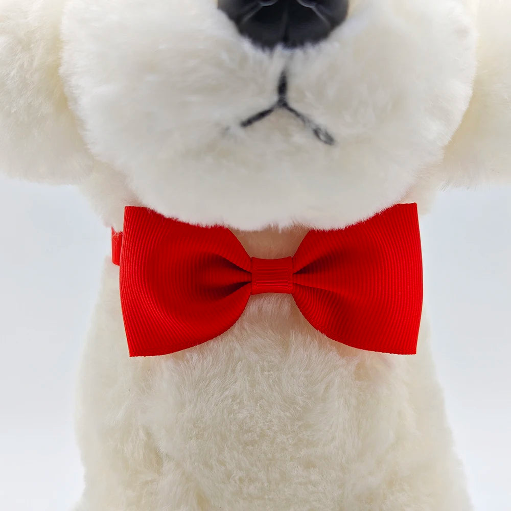 10pcs Pet Christmas Bow Tie
