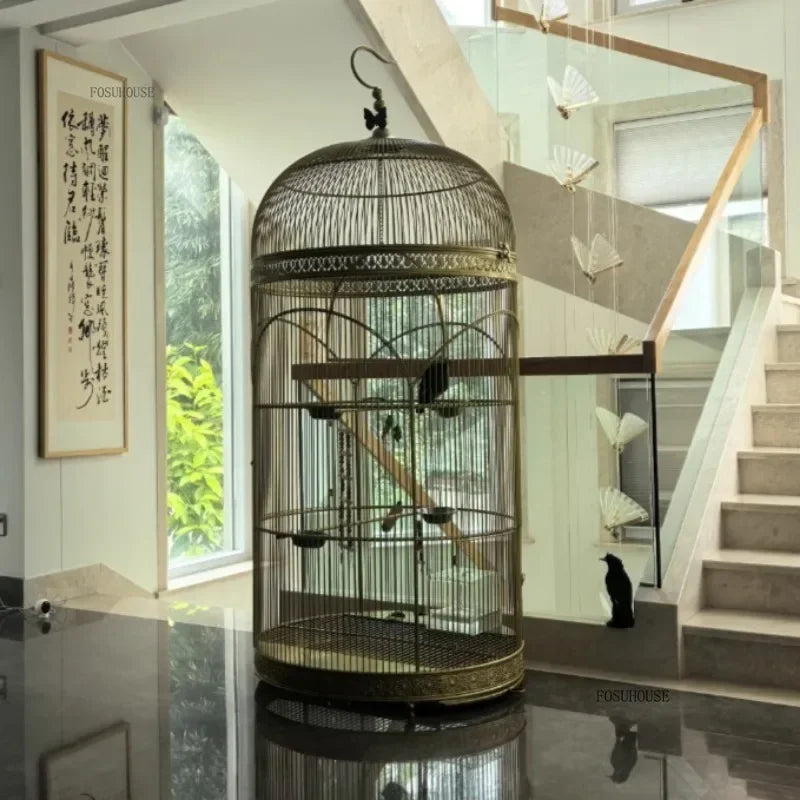 Extra Large iron Cylindrical Bird Cages