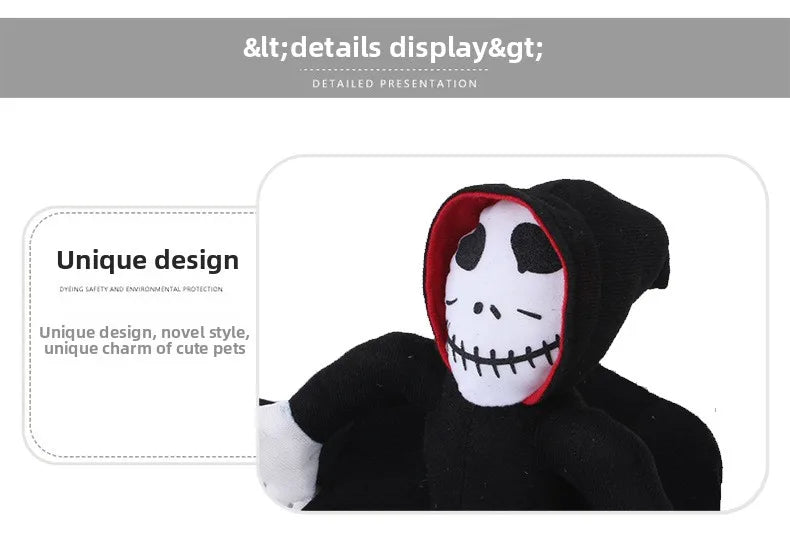 Halloween Death Rider Dog Costume