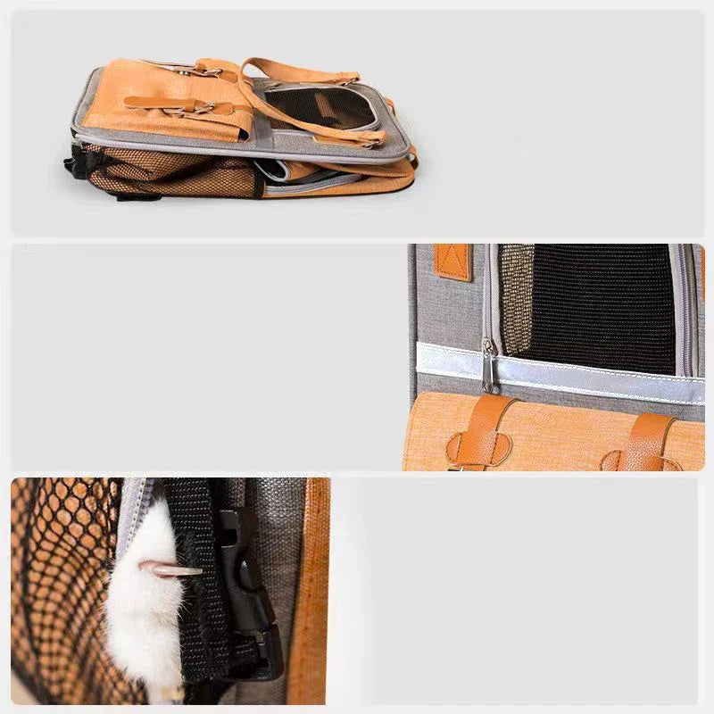Backpack, Dogs and Cats Travel Back Bag
