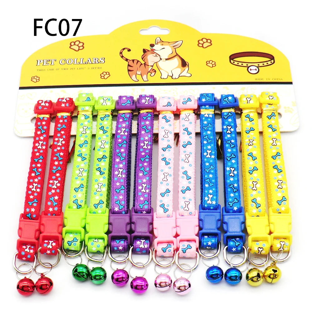 12Pcs Mix Color Anti-Lost Collars