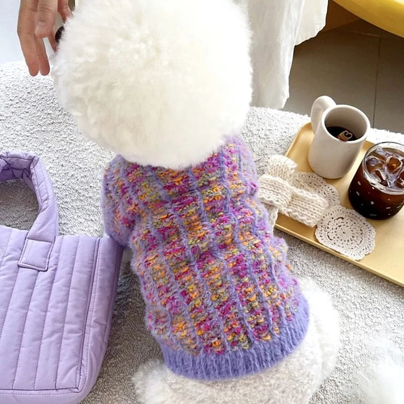 Pet Dog cardigan  Sweaters for Small Dogs