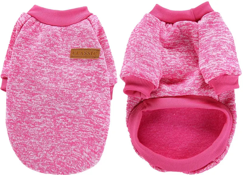 Winter Dog Clothes for Small Dogs Warm Dogs Chihuahua Coat Schnauzer Pug Clothing Sweatshirts Casual Dog Cat Clothing Pet Access