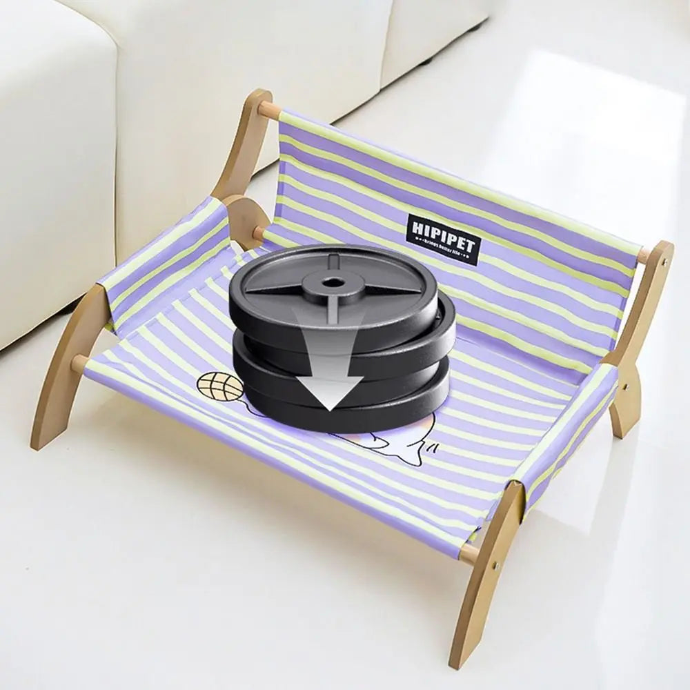 Summer Pet Striped Lounge Chair