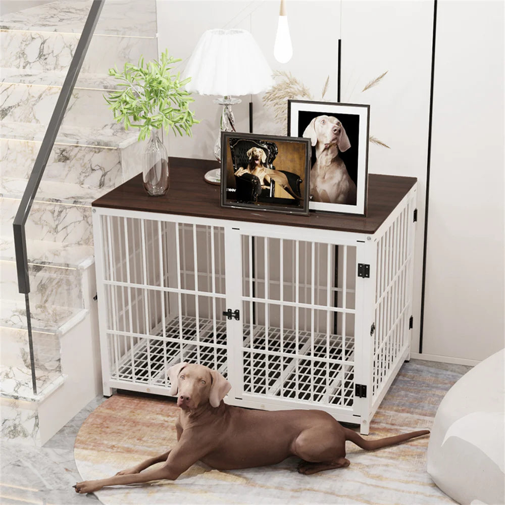 Large Wooden Dog Crate