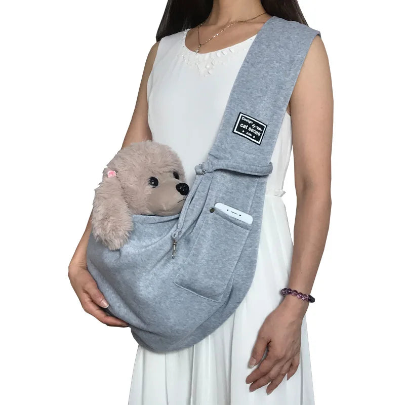 Cotton Comfortable Dog Crossbody Shoulder Bag