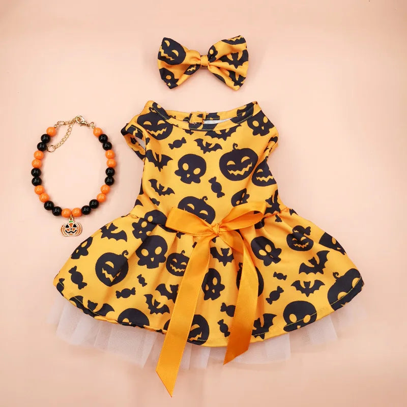 Halloween Pet Dog Dress