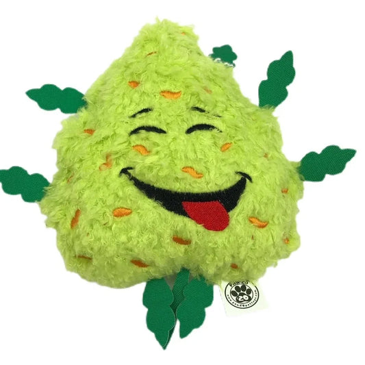 Funny Squeaky Weed Dog Toy