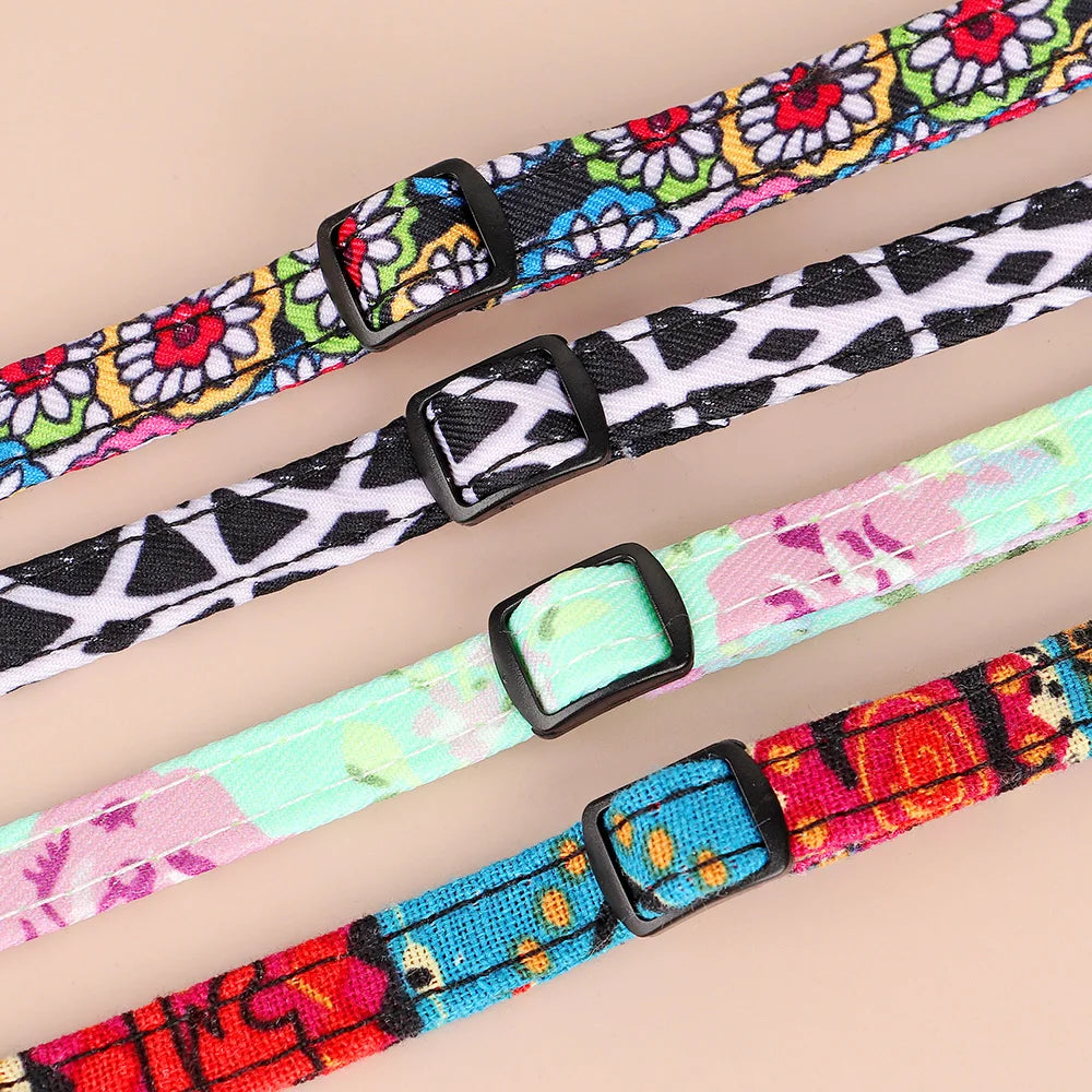 Custom Cat Collar Nylon Puppy Kitten Collars
