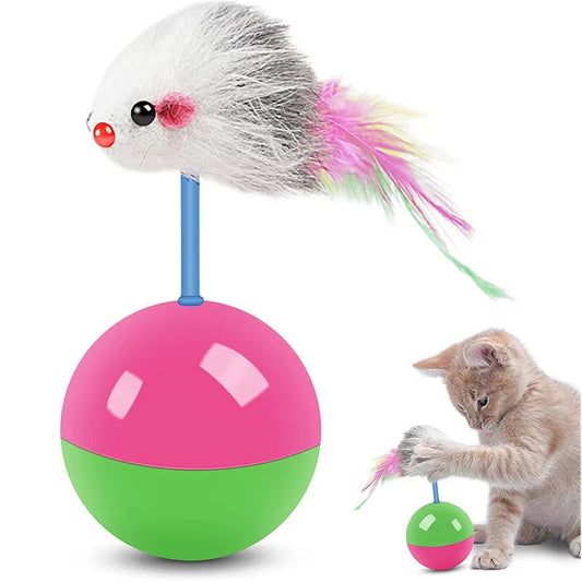 Mouse and tumbler toy