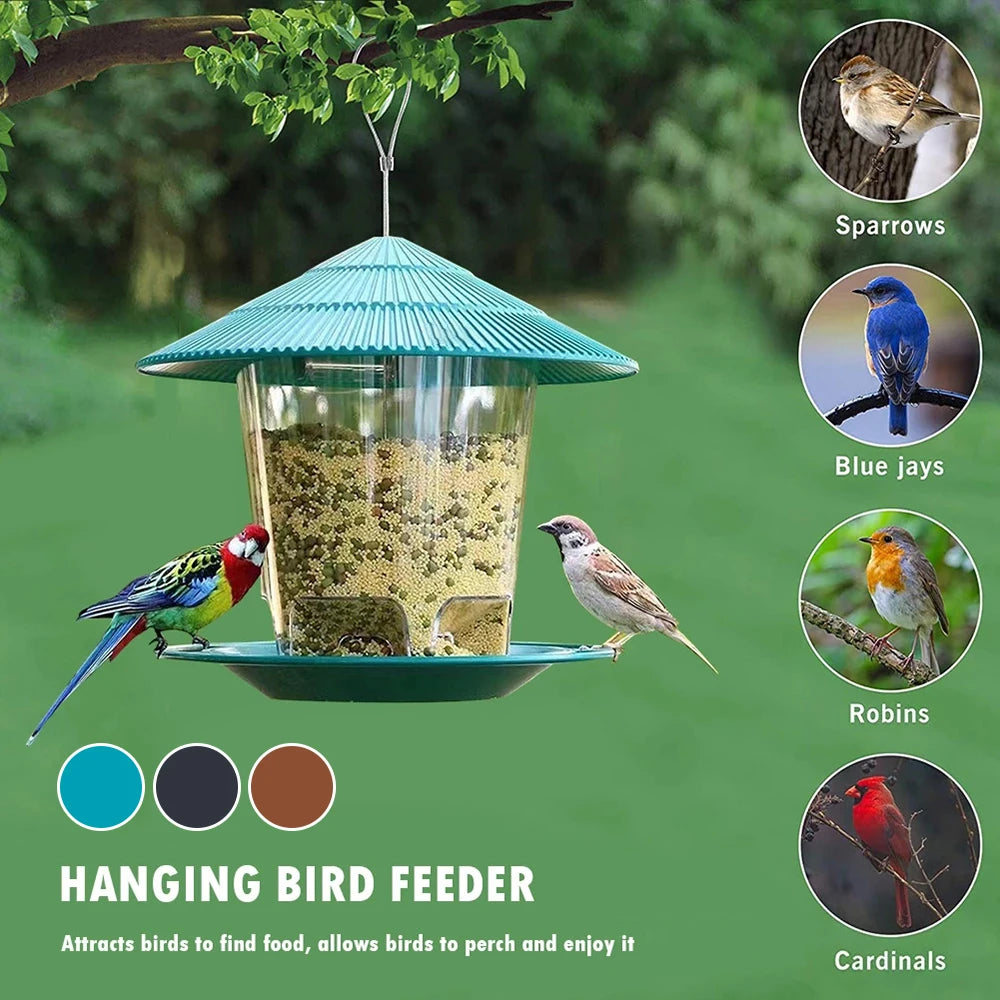 Window Wild Bird Feeder House