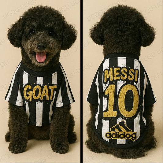 Messi #10 GOAT Pet Soccer Vest & Adidog Vest –Pet