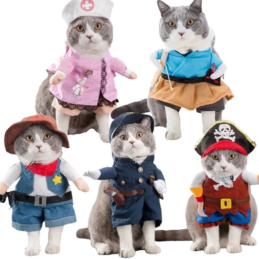 Dog Cat Cosplays Clothes  Suit