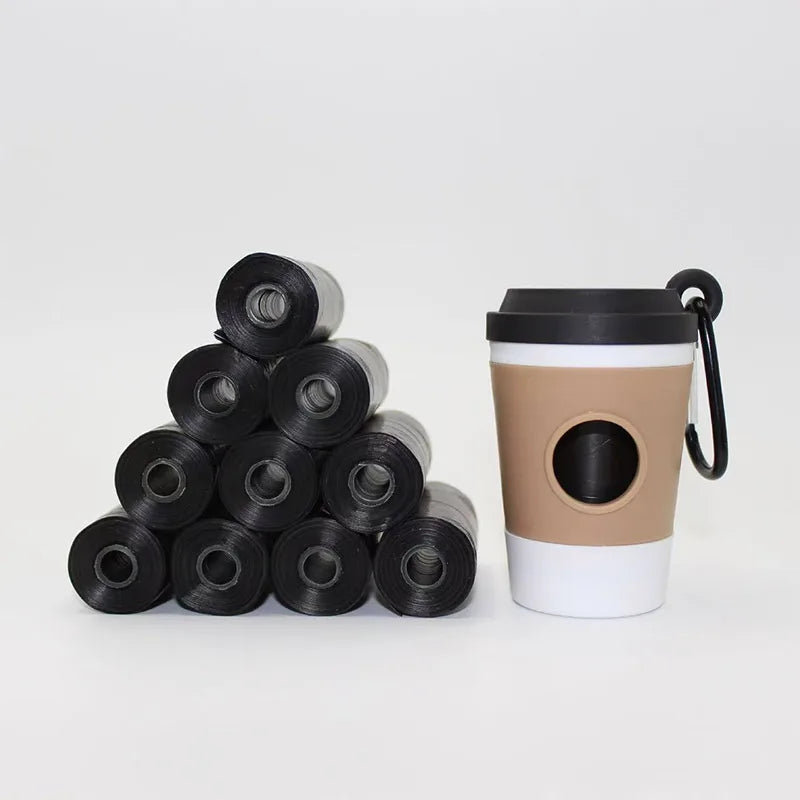 Portable Pet Poop Trash Can Dispenser