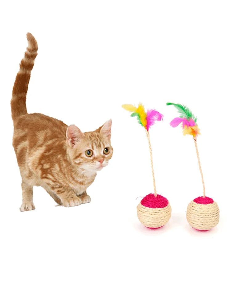 Colorful Feather Blanket Ball