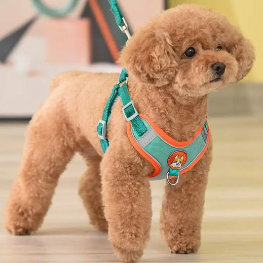 No Pull Pet Reflective Dog Harness