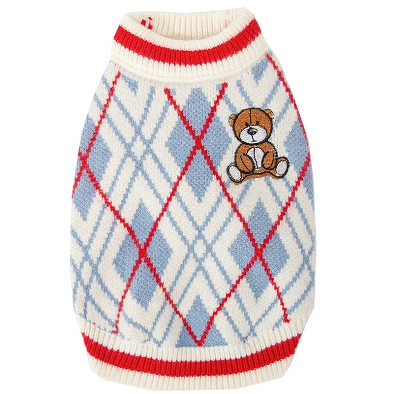 Dog Winter Clothes Cherry Dog Sweater