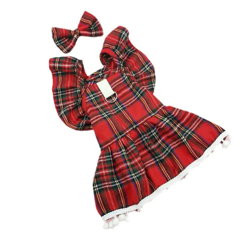 Pet Cat Dress Clothes Christmas
