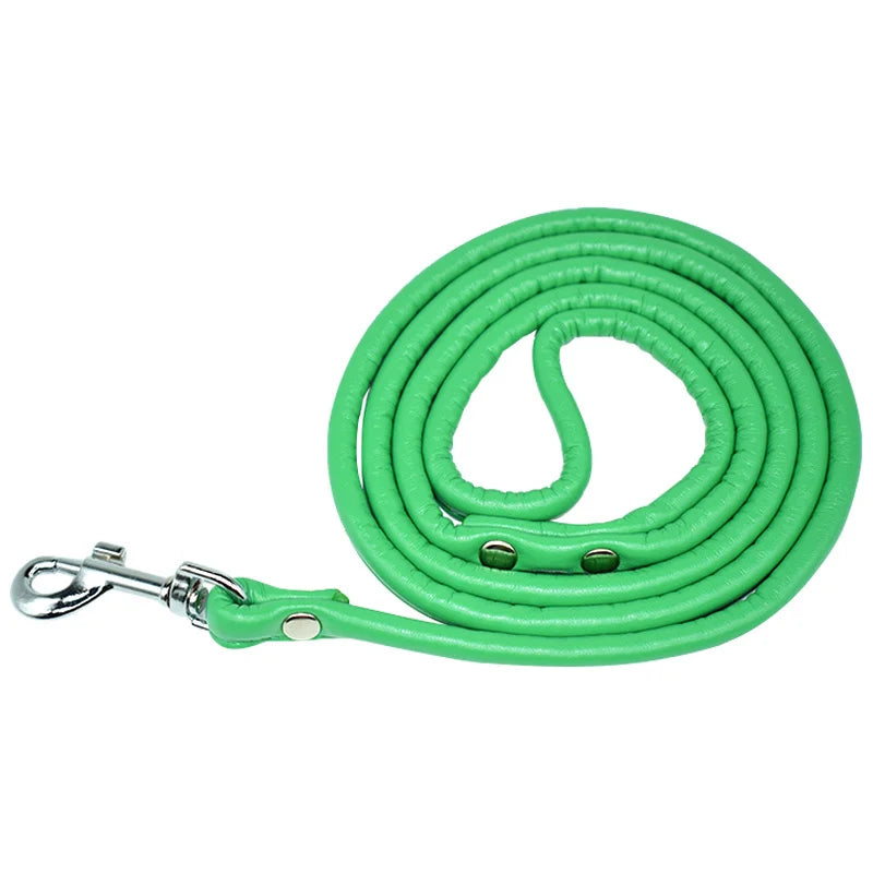 New Dog Leash PU Leather