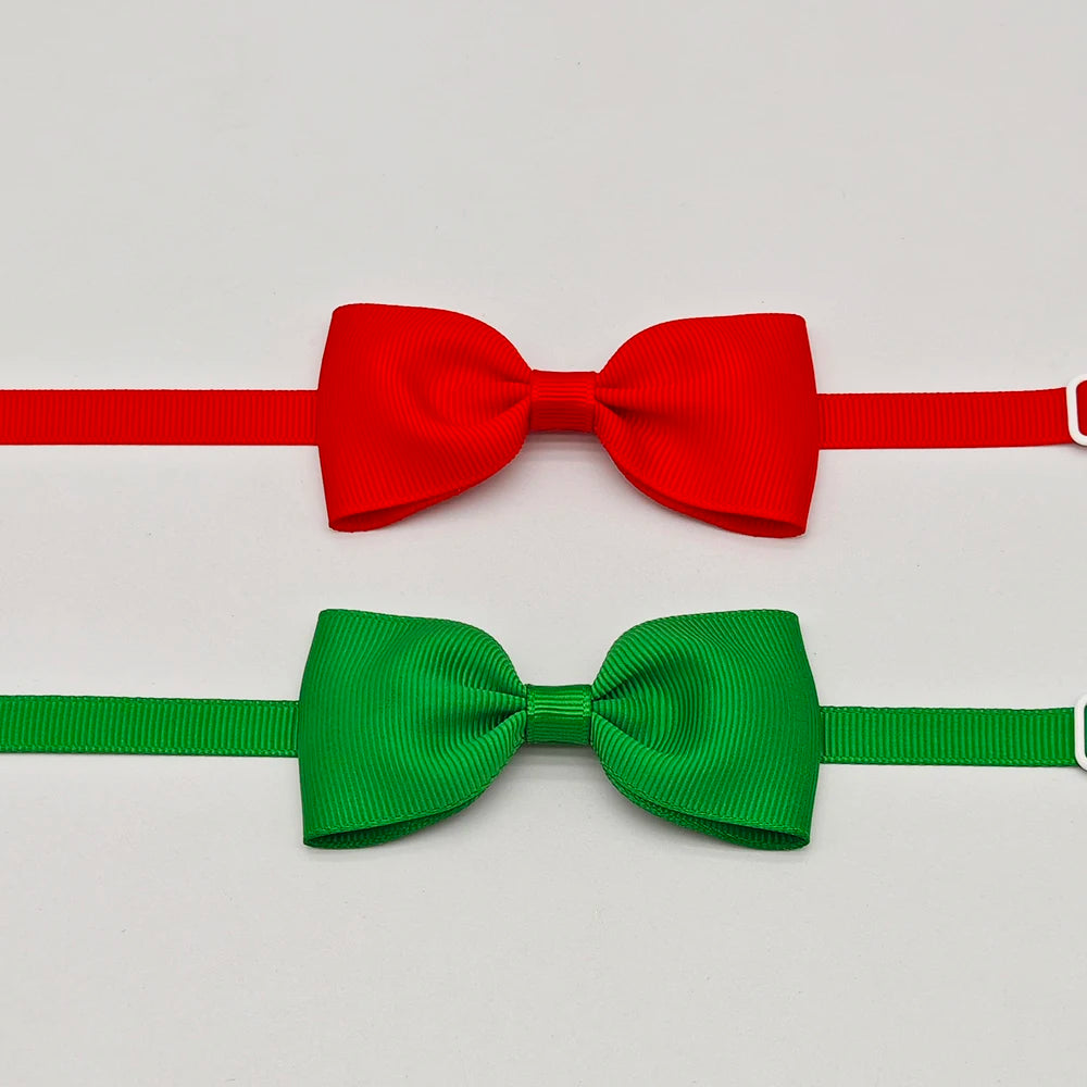 10pcs Pet Christmas Bow Tie