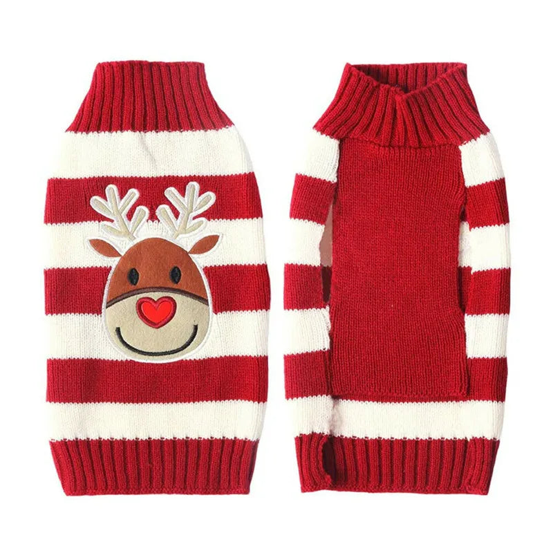 Dog Sweater Christmas Winter Warm