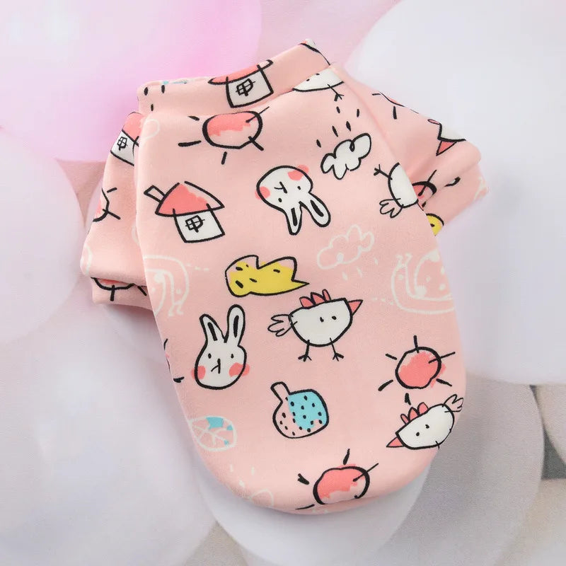 Christmas Small Dog Hoodie Coat