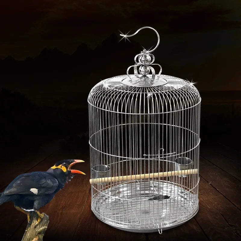 large round Steel Bird Cage