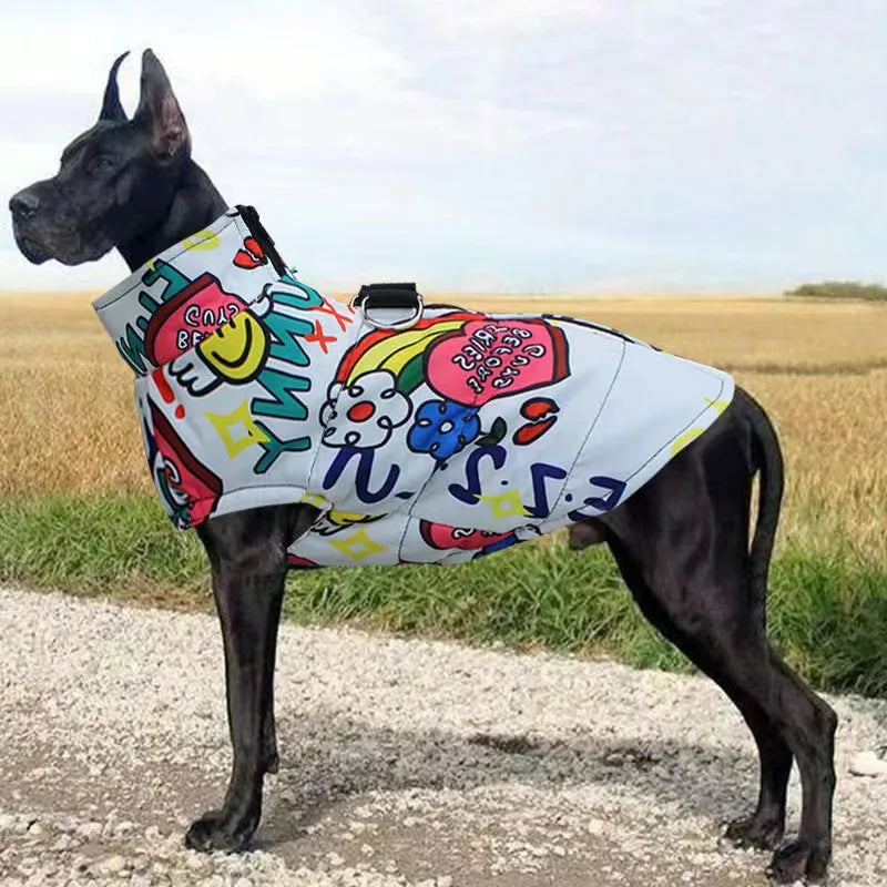 Fashion Big Dog Waterproof Jacket