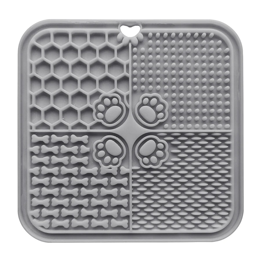 11 Colors Pet Slow Feeding Mat With Spatula