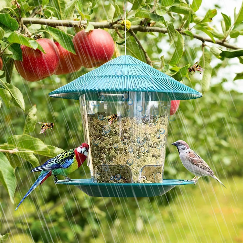 Window Wild Bird Feeder House