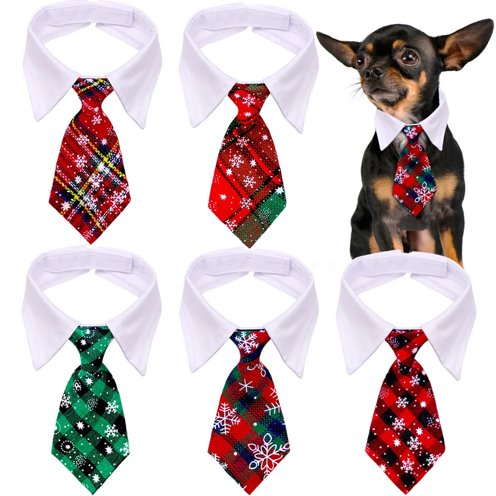 1PC Christmas Neckties For Dogs