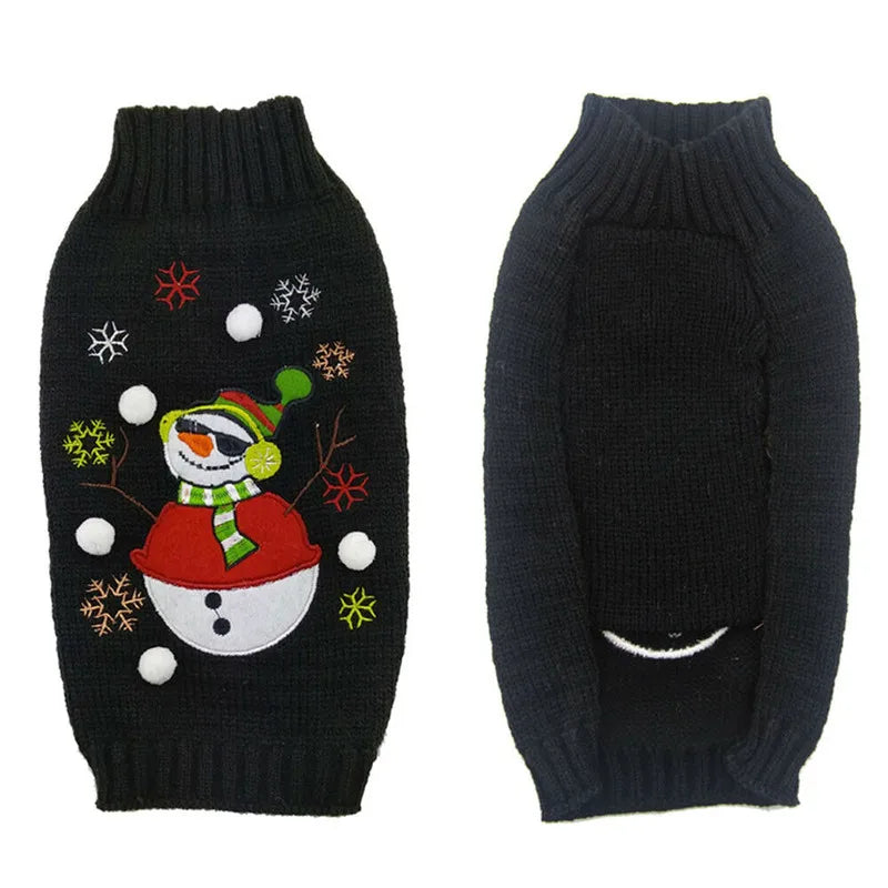 Dog Sweater Christmas Winter Warm