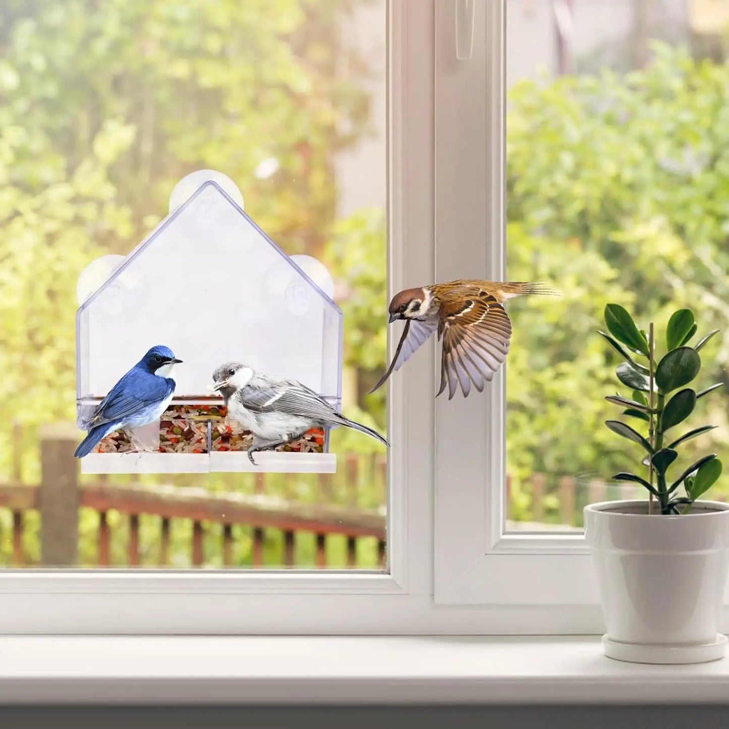 Bird Feeder Birds House for Outdoor