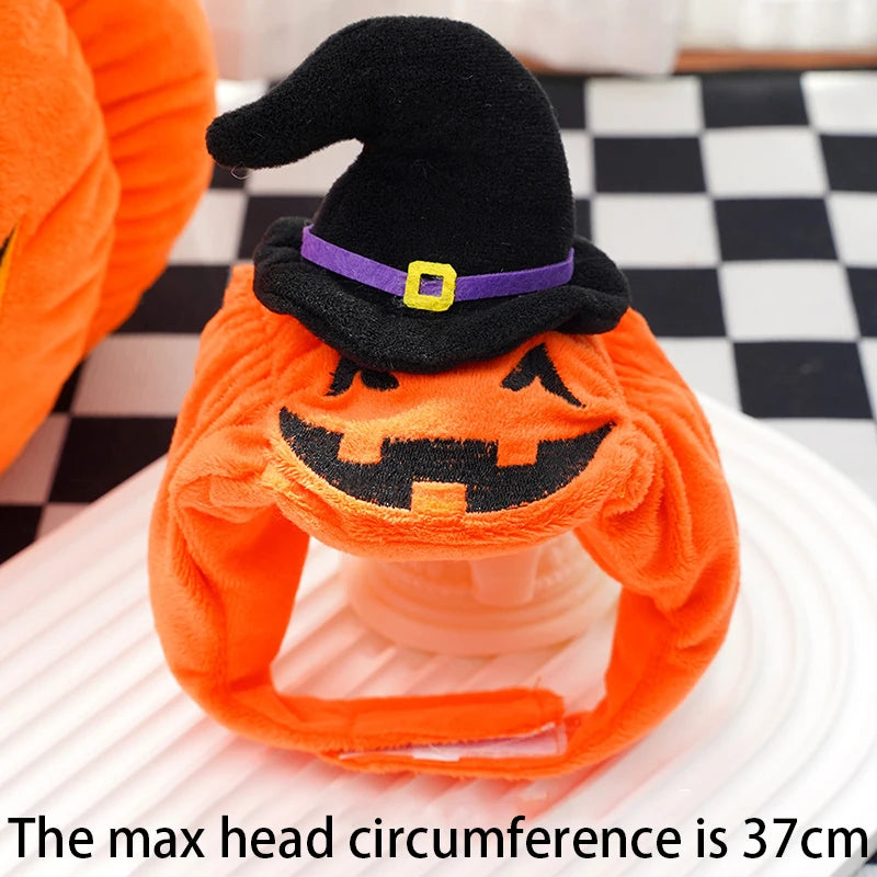 Halloween Pumpkin Vest For Dogs Cats