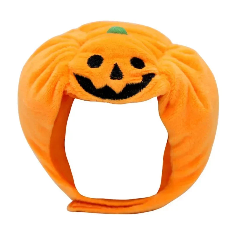 Cute Pet Pumpkin Hat